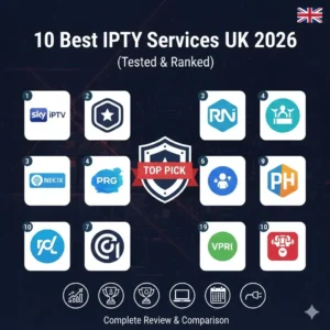 10 Best IPTV Services UK 2026 (Tested & Ranked)