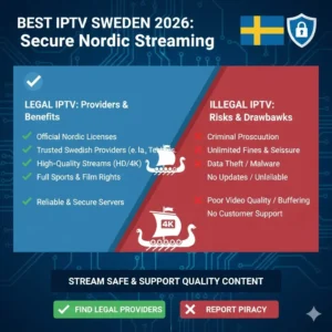 Best IPTV Sweden 2026: Secure Nordic Streaming
