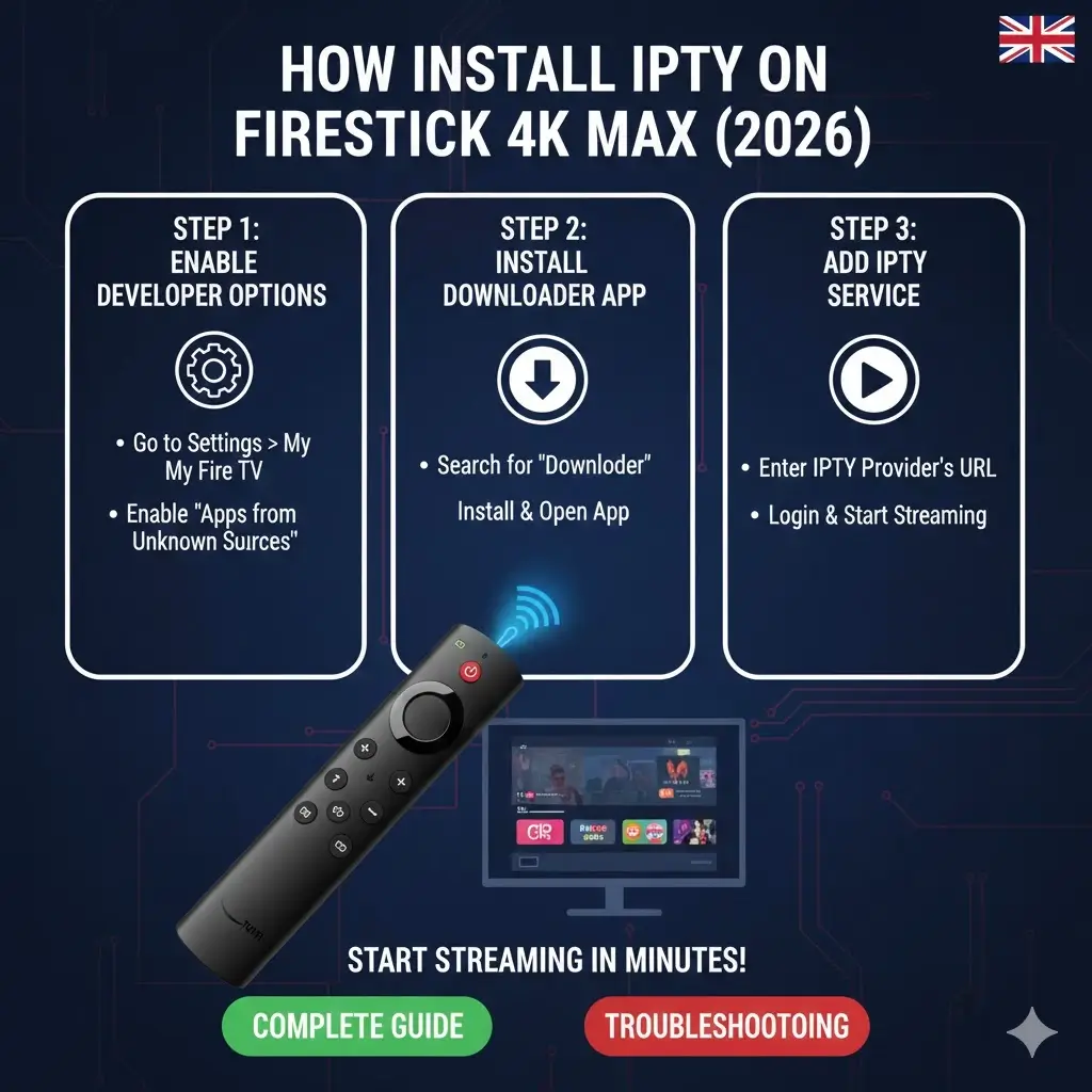 How to Install IPTV on Firestick 4K Max (2026)