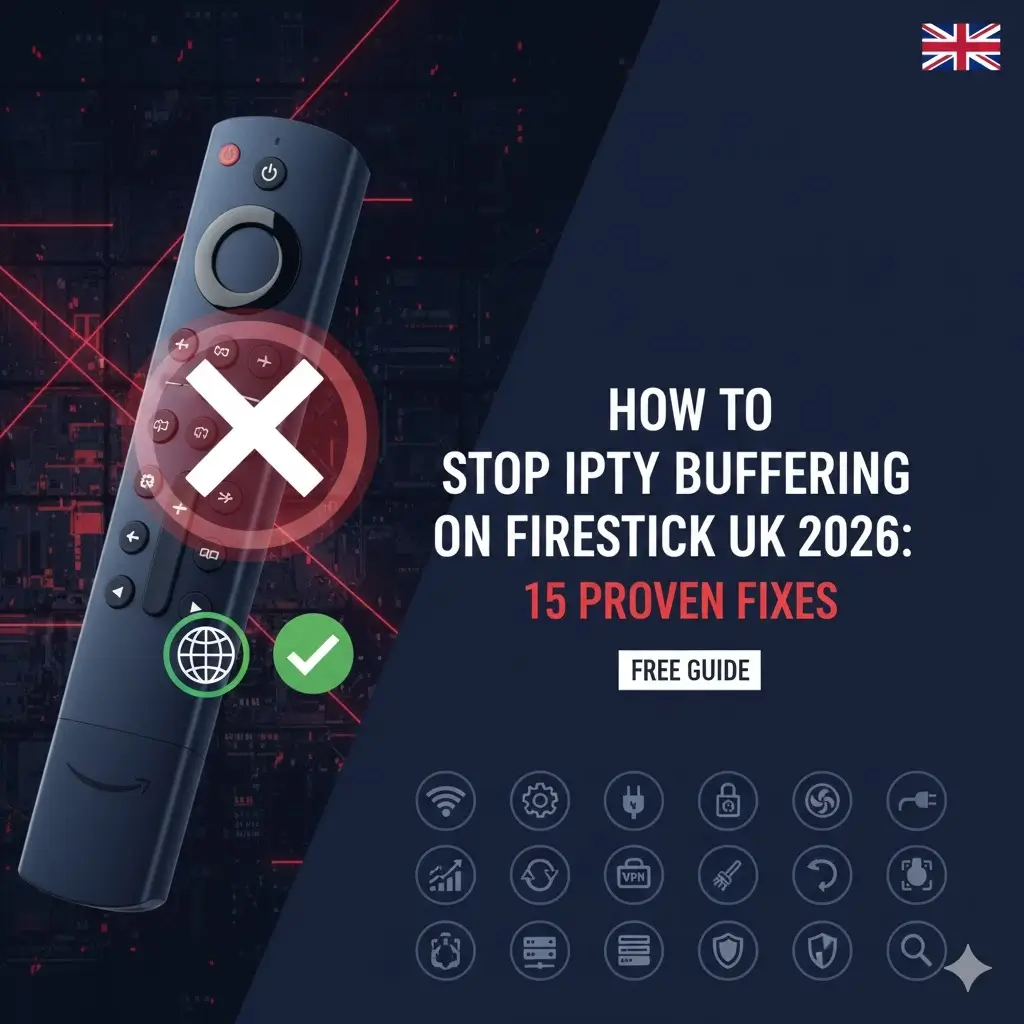 How to Stop IPTV Buffering on Firestick UK 2026: 15 Proven Fixes